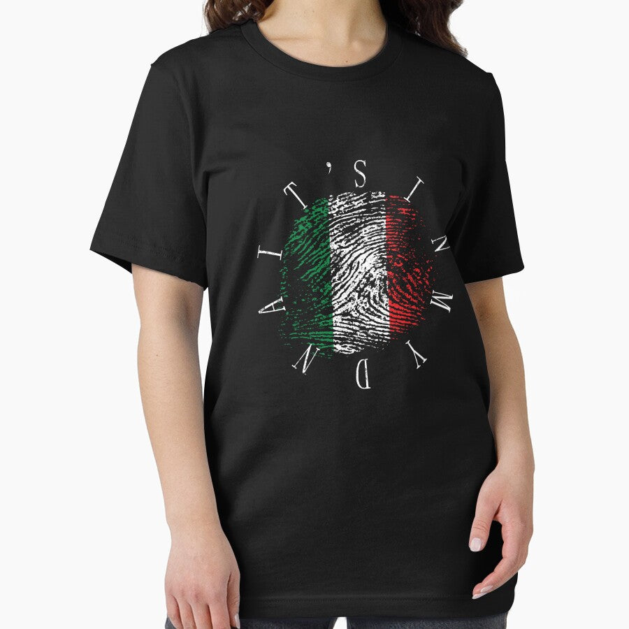 It's In My Dna Italia Italian Flag Pride Vintage Gift by Grabitees