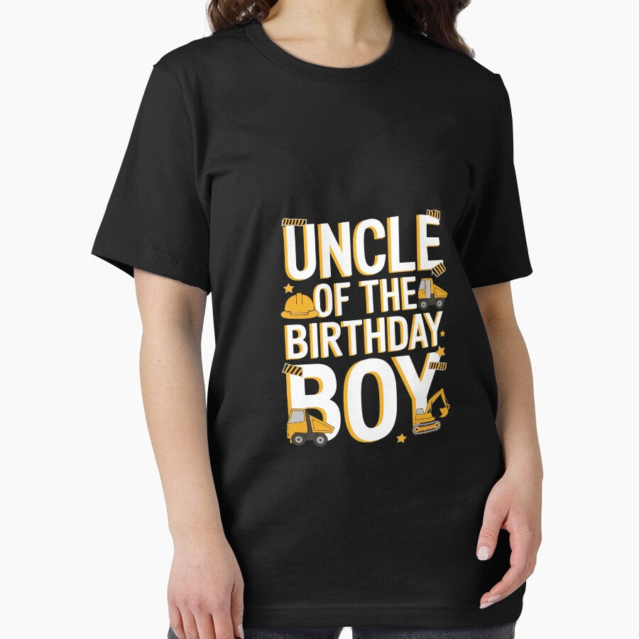 Uncle Of The Birthday Boy Construction Family Matching Bday by AquaKiev