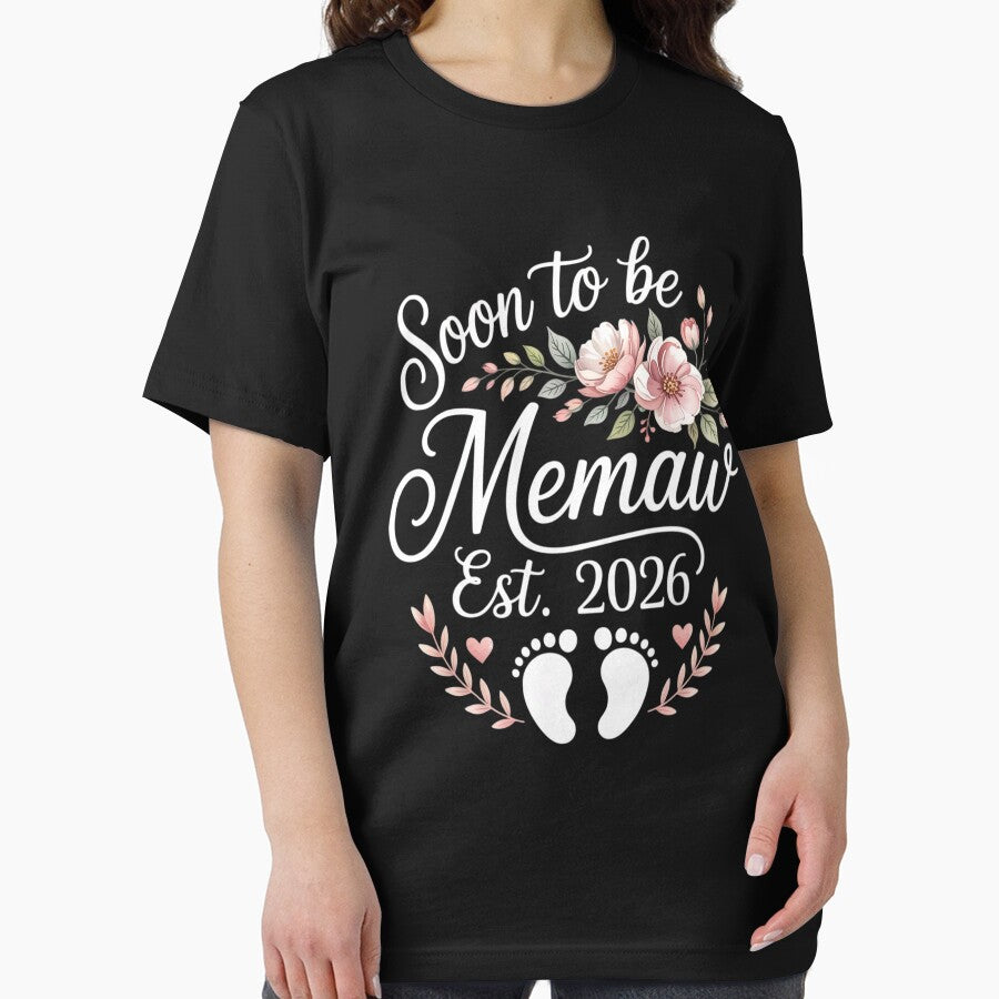 Soon to Be Memaw Est 2026 First Time Mom Mother's Floral by Shannon Bosley