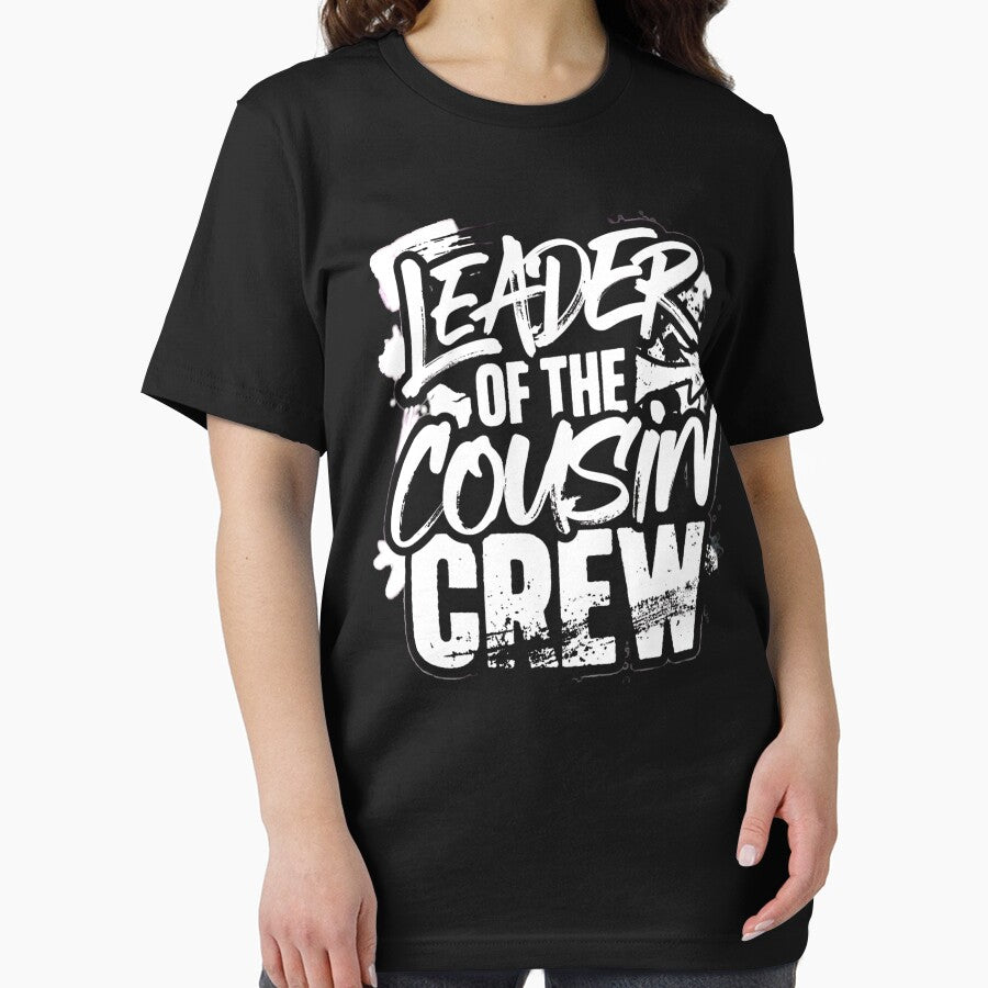 Leader of the Cousin Crew Shirt – Funny Family Reunion Cousins by THREE LITTLE BEANS