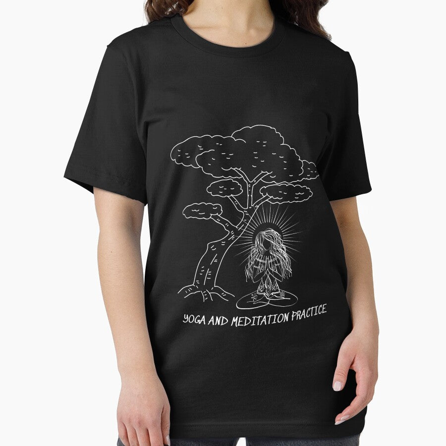 Yoga and meditation practice design by LapuniStore
