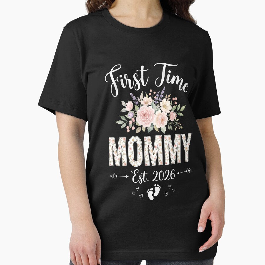 First-Time-Mommy-Est.2026-New-Mom-Expectant-Mother-Pregnancy-Announcement by SofenArt