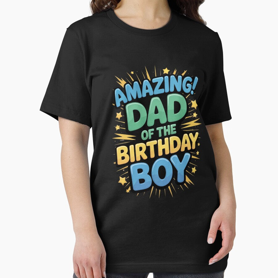 Dad of the Birthday Boy Matching Family Father 2 by angolinnArt