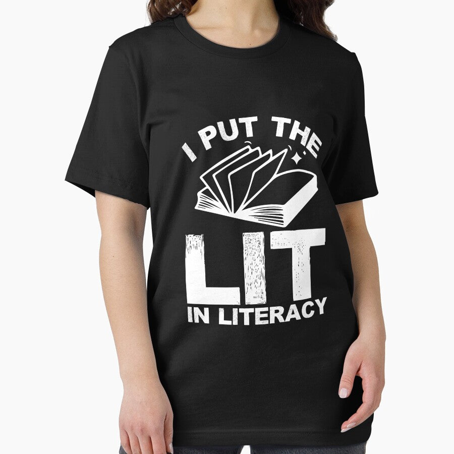 I Put The Lit In Literacy Back To School Literacy Coach Gear by DynamicDesign