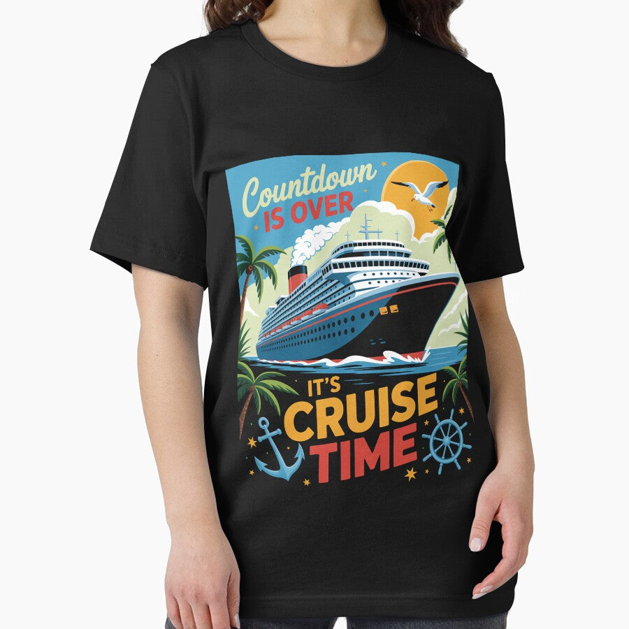 Countdown Is Over It's Cruise Time Apparel Cruise Squad 2025 Family Cruise 2025 by EntroRhim
