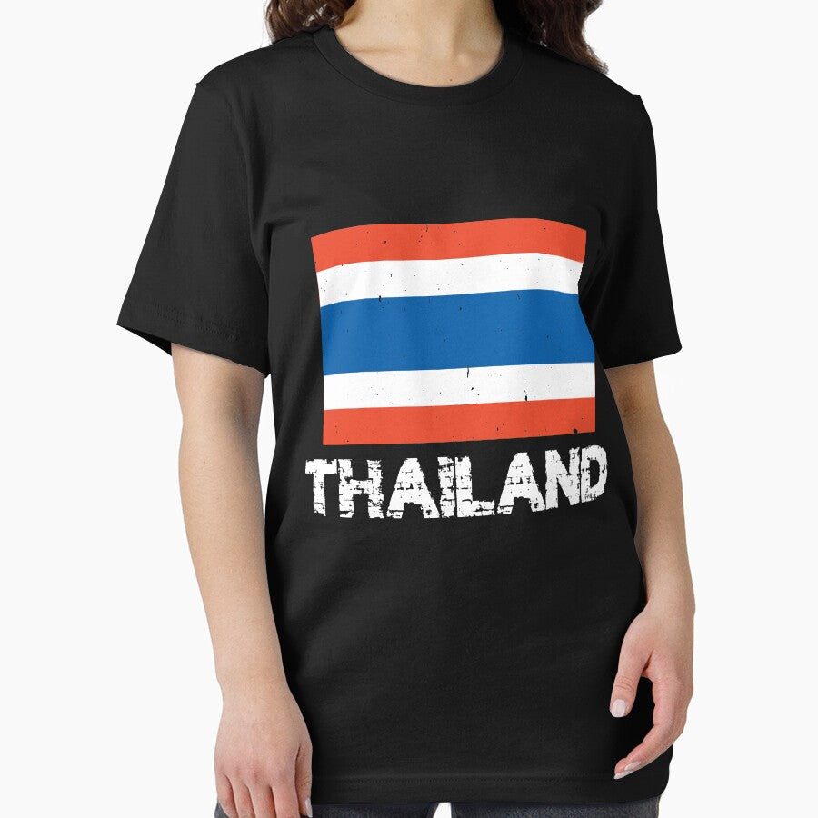 Thailand National Pride Thai Flag Design by AllStarMerch