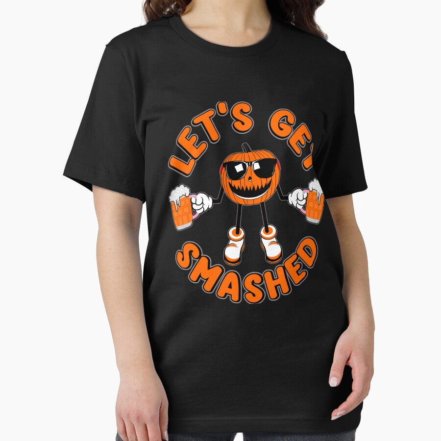 Let's Get Smashed - T-shirt Design - Sticker Redbubble by bluehatgraphics