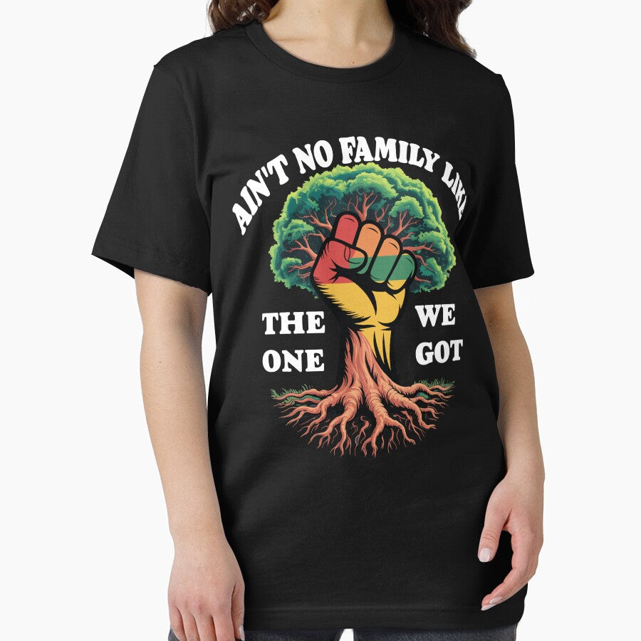 Ain't No Family Like the One We Got Shirt Family Reunion Matching Fist Bump Tee by BellaFShop