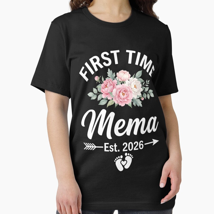 First Time Mema Est 2026 Flower Mothers Day by OlakunleOloroz