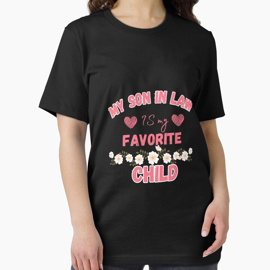 Copia de  My Son In Law Is My Favorite Child Funny Family Retro Humor T-Shirt Classic T-Shirt by ArtWaves ⭐⭐⭐⭐⭐