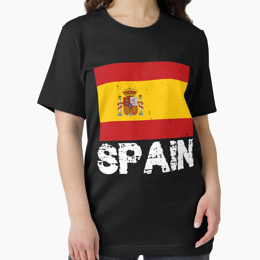 Spain National Pride Spanish Flag Design by AllStarMerch