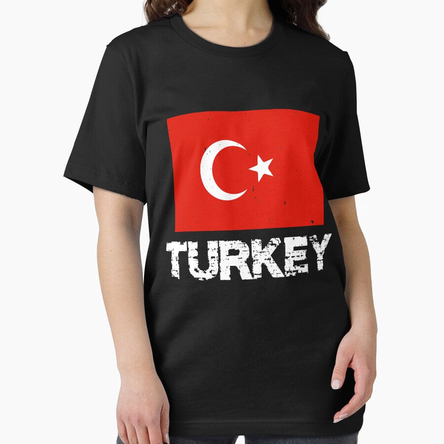 Turkey National Pride Turkish Flag Design by AllStarMerch