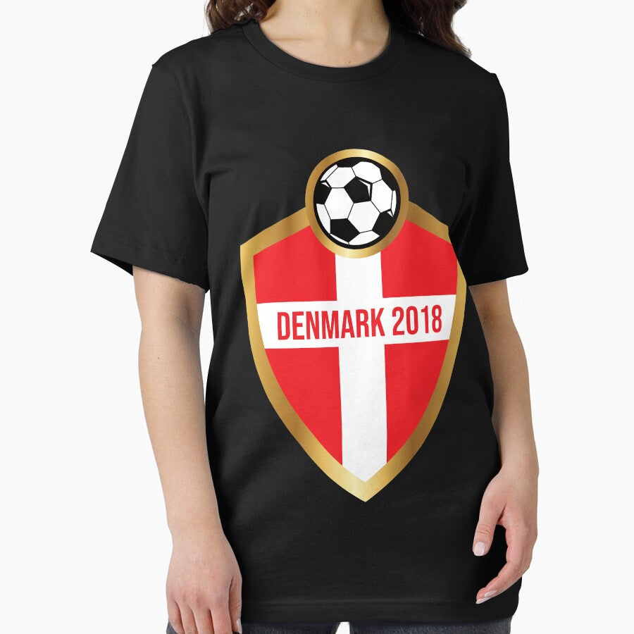 Denmark 2018 National Soccer Team Design by AllStarMerch