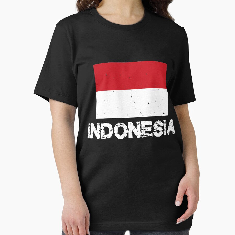 Indonesia National Pride Indonesian Flag Design by AllStarMerch