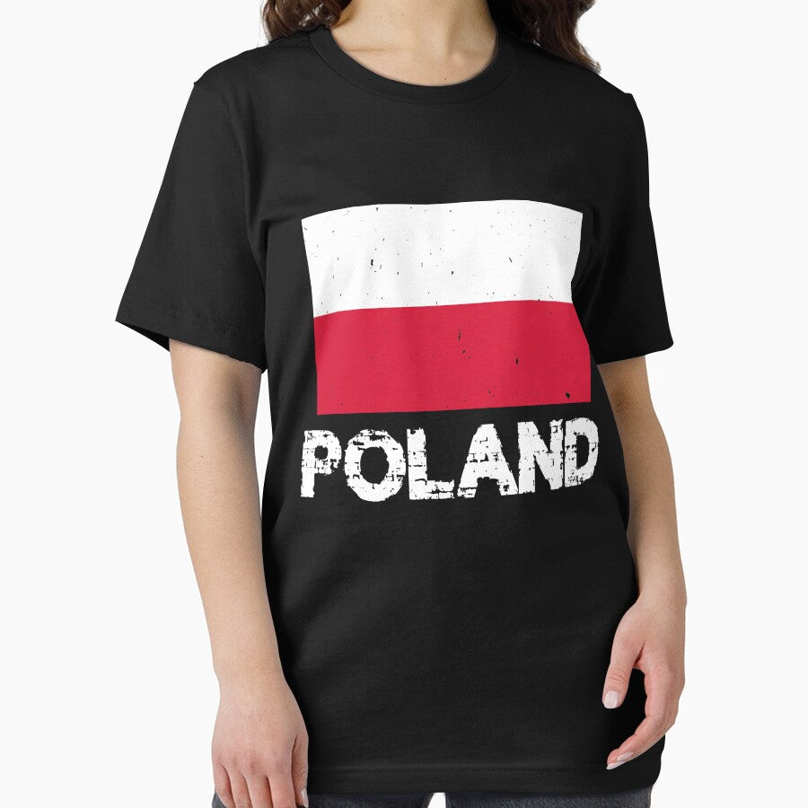Poland National Pride Polish Flag Design by AllStarMerch