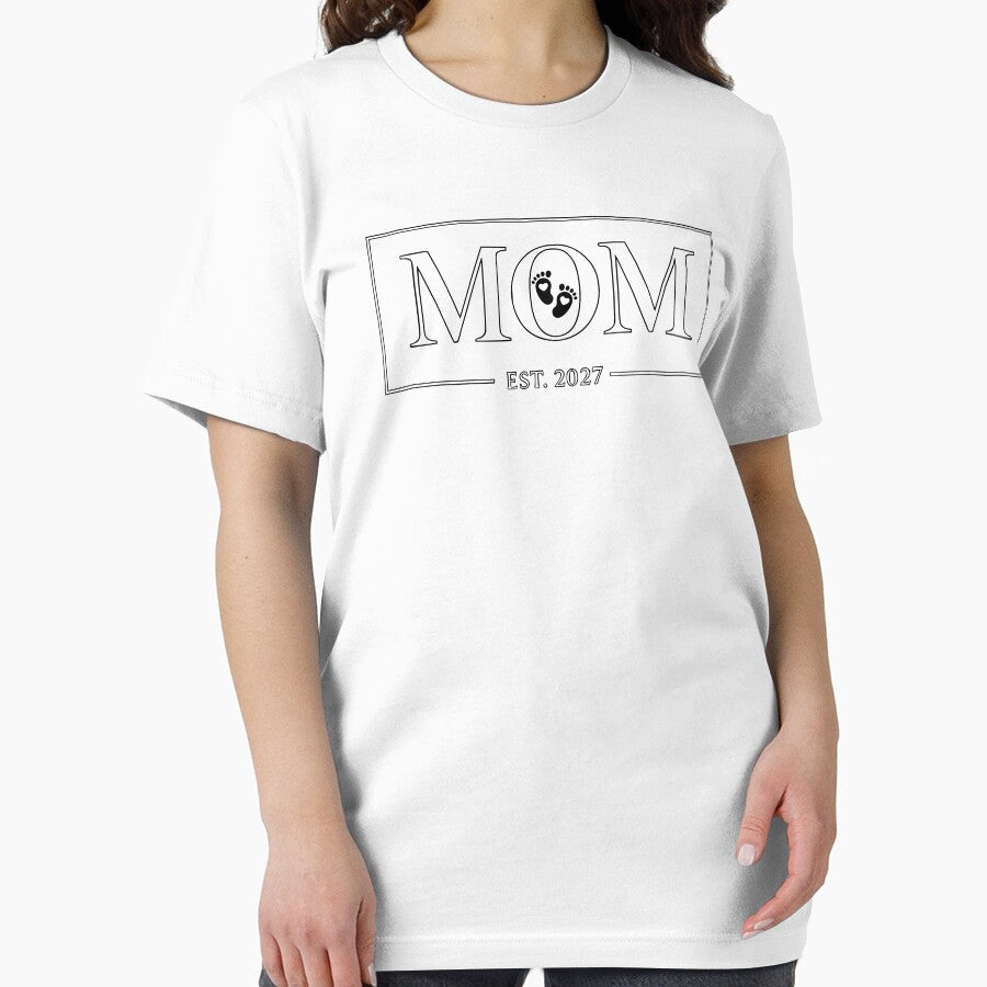 Mama Mom Est.2027 Expect Baby 2027 Mother 2026 New Mom 2027 by faridman