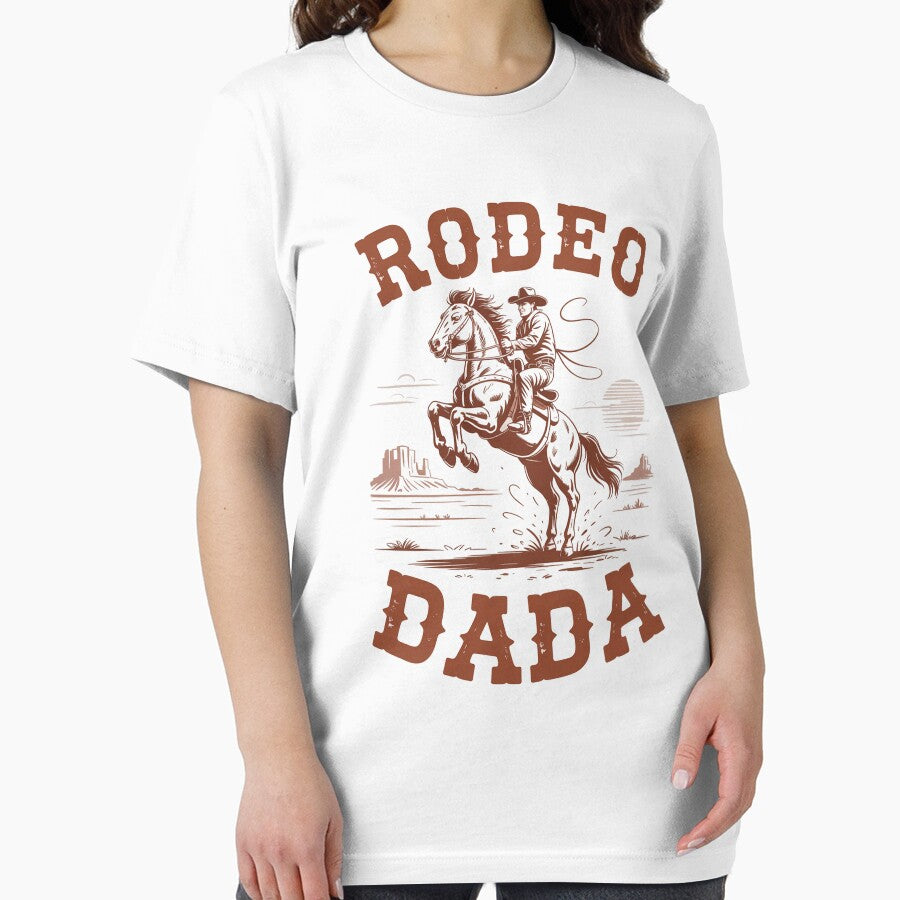 Rodeo Dada Western Cowboy Birthday Matching Family by Veroniadic