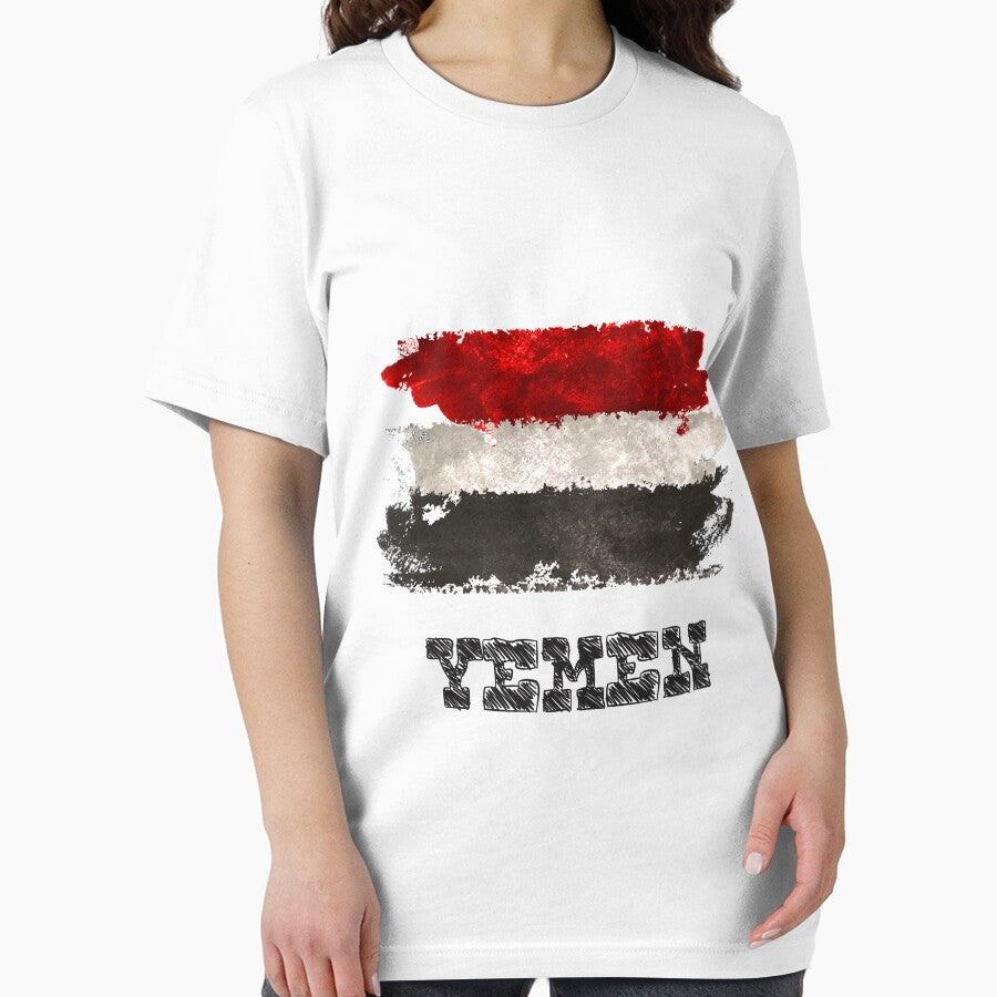 Vintage Watercolor Yemen Flag Country Pride by CreativeStrike