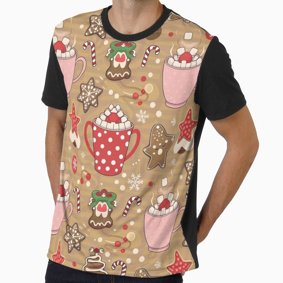 Festive Hot Cocoa Pattern by Furbulous Faces