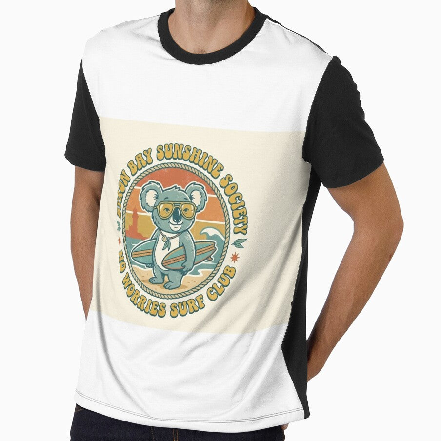 Retro Koala Surf Club Vintage Australian Summer Design by yachstudio