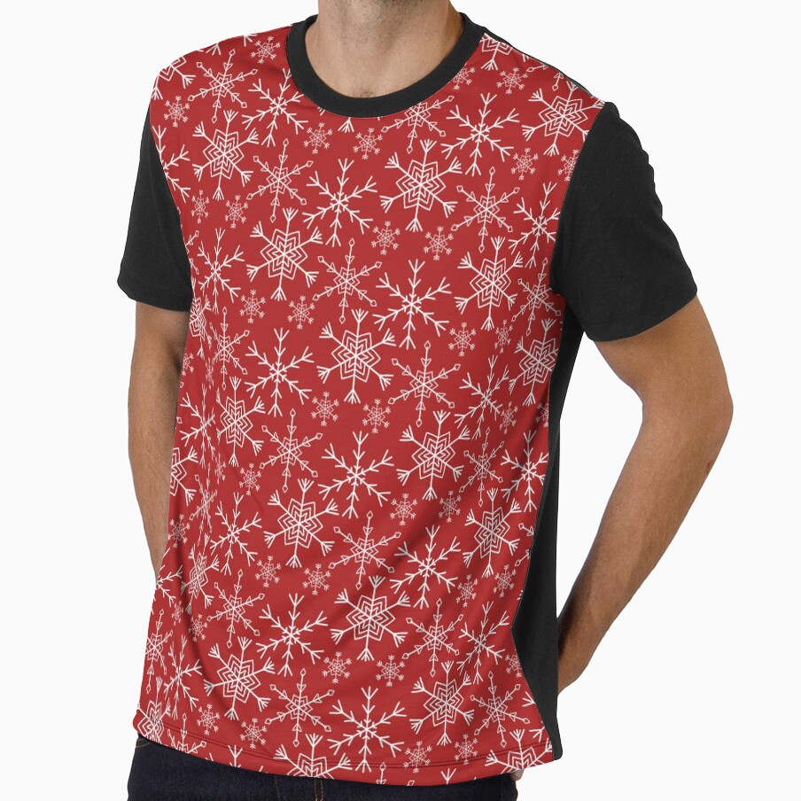 Cute Christmas Pattern Snowflakes by ind3finite