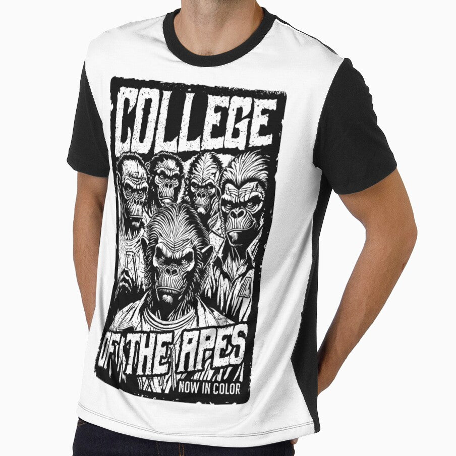 Halloween College Apes Horror Movie Funny Teacher Student by GrandeDuc