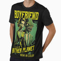 Retro Horror Movie Poster Funny Alien Boyfriend Halloween by GrandeDuc
