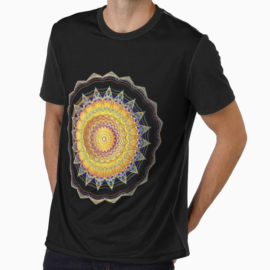 Meditation Mandala Peace Circle Psychedelic by stuartsemporium