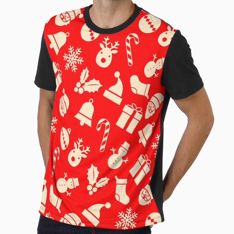Cute Candy Santa Claus Happy Holiday Xmas Pattern    - Anniversary Gifts For Wife by RoyalStarsPatts