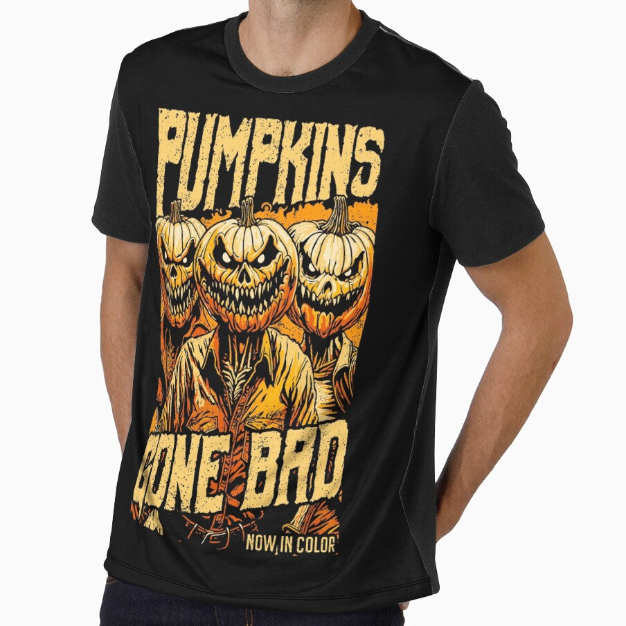 Halloween Horror Movie Fan Funny Retro Evil Zombie Pumpkins by GrandeDuc