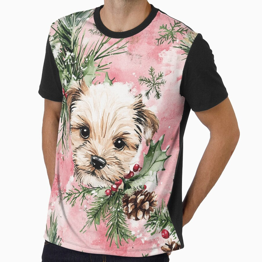 Pink Puppy Love Christmas by MixinMadness