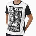 Retro Horror Movie Poster Funny Zombie Girlfriend Halloween by GrandeDuc