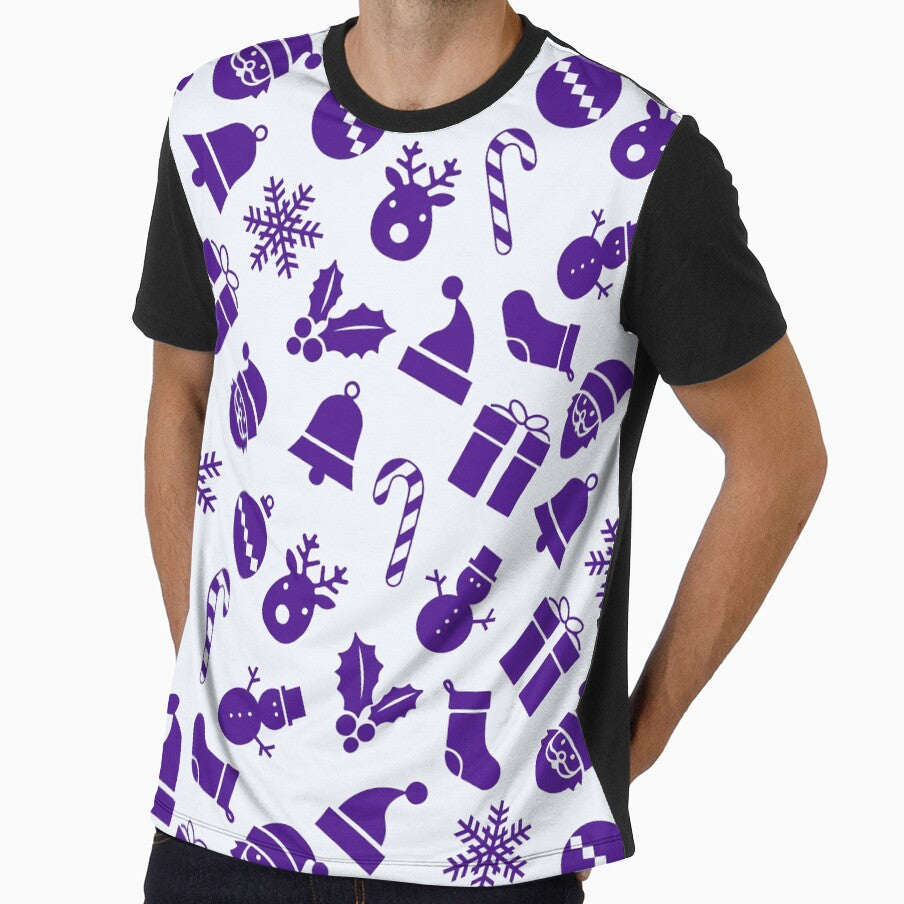 Purple Candy Funny Christmas Happy Holiday -  Anniversary Gifts For Dad by RoyalStarsPatts