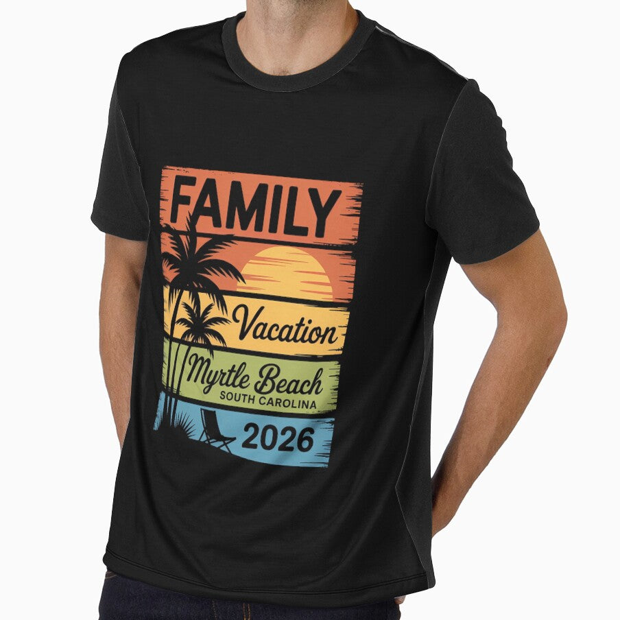 Family Vacation Myrtle-Beach Matching Family by PunkNation-Arts