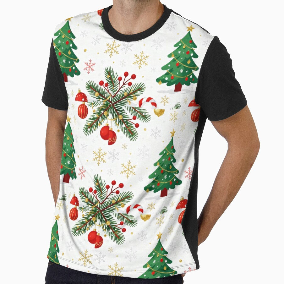 Cute Christmas Pattern – Festive Tree by CHEZMIMI61
