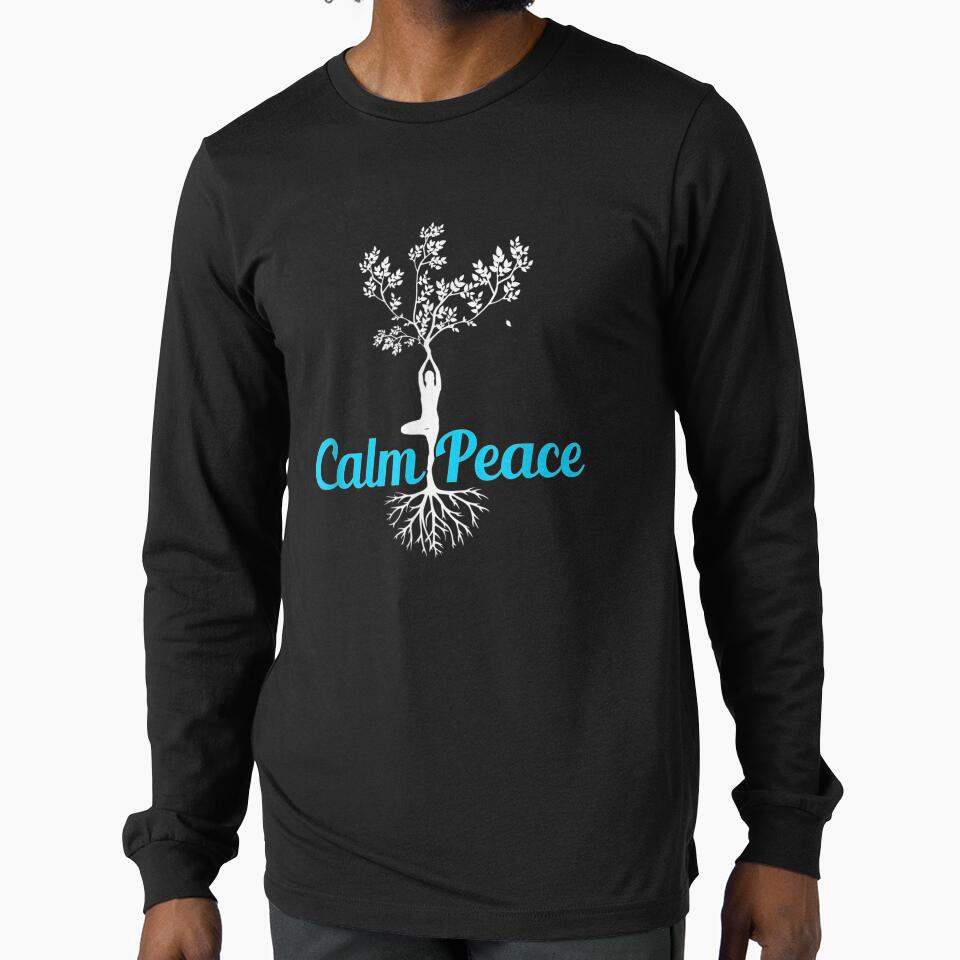 Calm Peace Yoga Meditation Relax And Breathe by suzanso