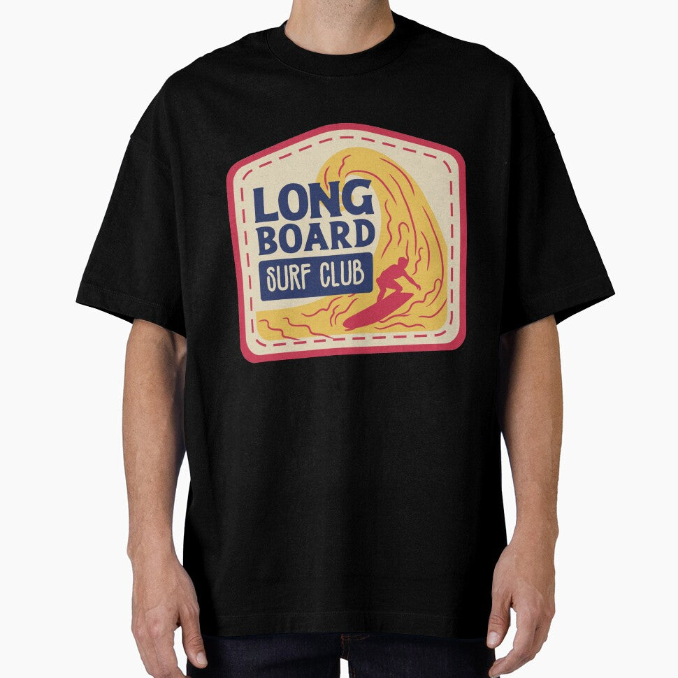 Long Board Surf Club T Shirt by F.O.M.O. Artifacts From a Broken Alternative Reality