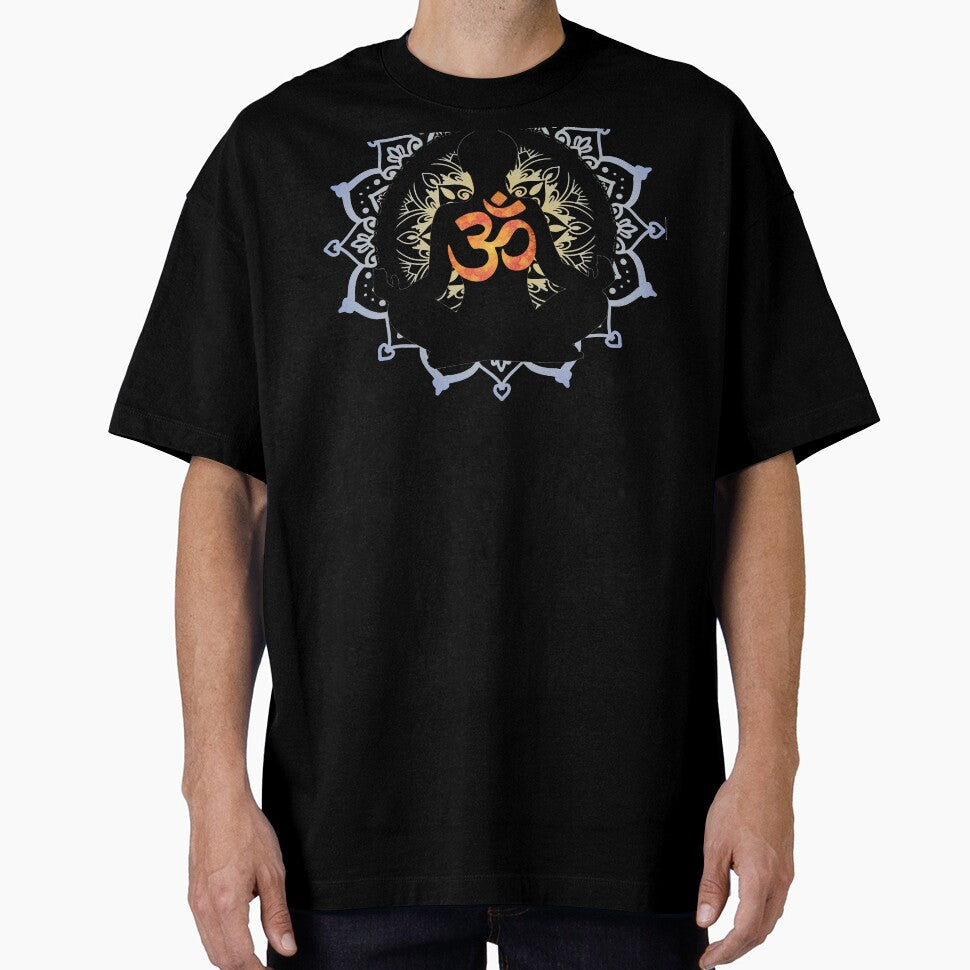 Om Meditation Design by Jaini's