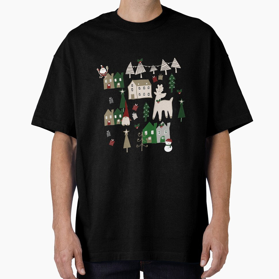 Cute Christmas Toile Green by susycosta