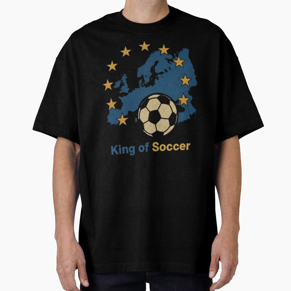 Europe Soccer Map Vintage Design by ZolaHan