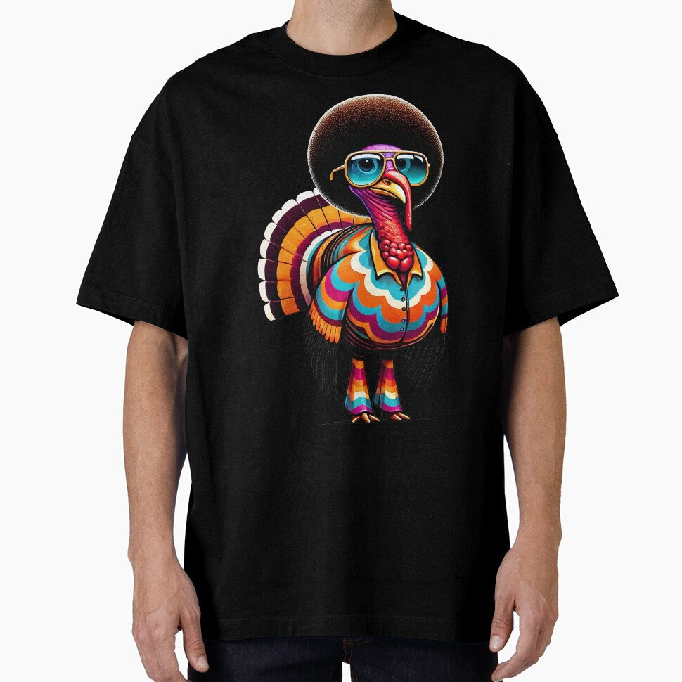 Retro Jive Turkey Afro Disco Vibes by Victor Shadehorn