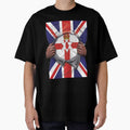 Northern Ireland Flag Great Britain Flag Ripped - Gift For Irish From Northern Ireland by Popini