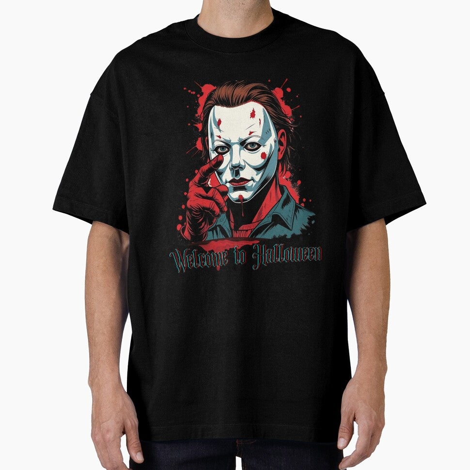 Michael Myers Halloween - Welcome to Halloween - Slasher Movie by AnnieStyleDesign