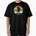 Soccer Player Silhouet Whitin Vintage Sunset by Web CreationsNL