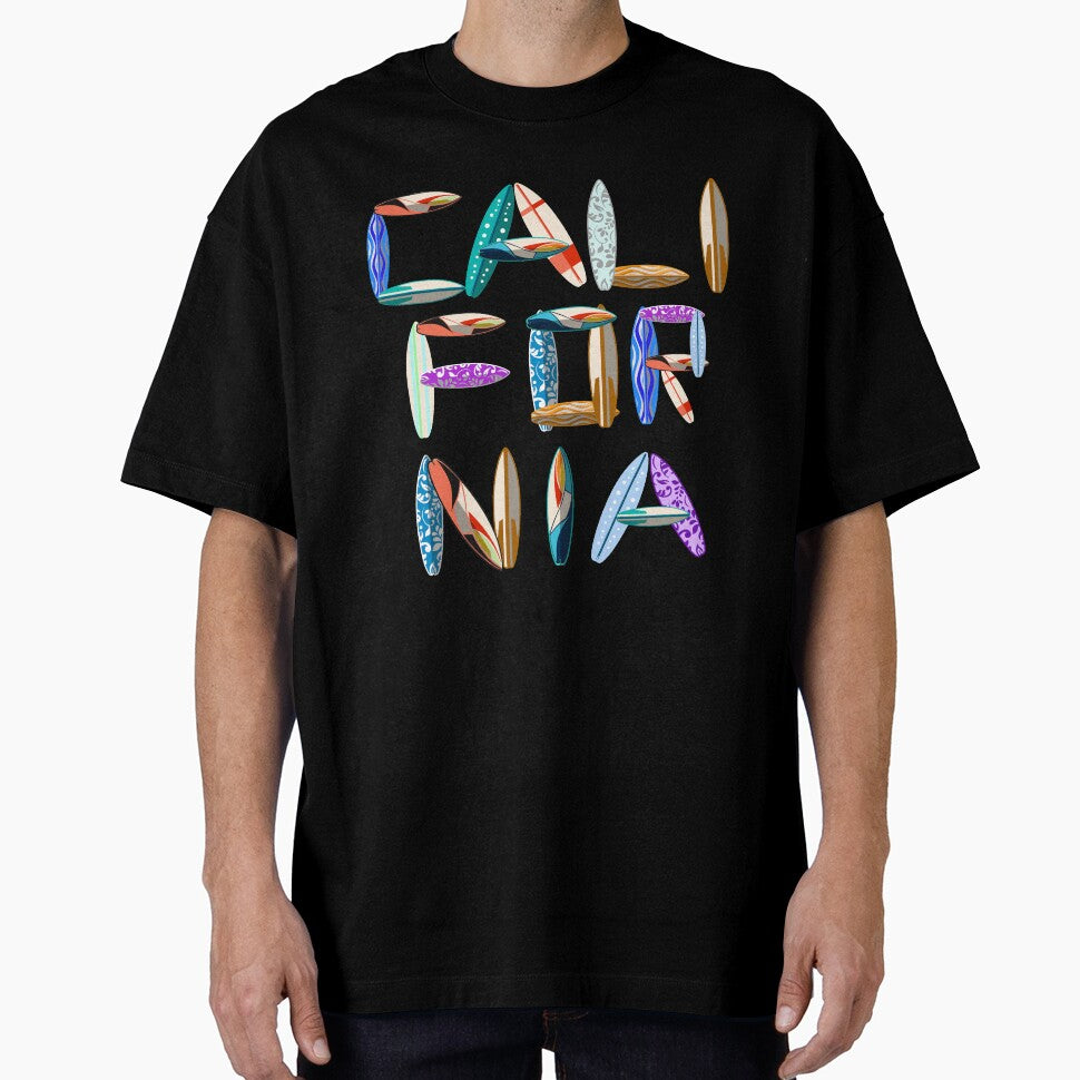 California Surfing Club Trendy Boards Beach Ocean by PopArtDesigns
