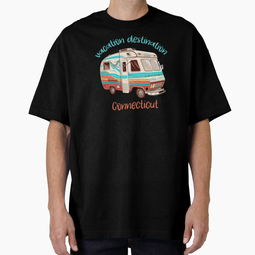 Vacation Destination Connecticut T-Shirt by MarqisStudio