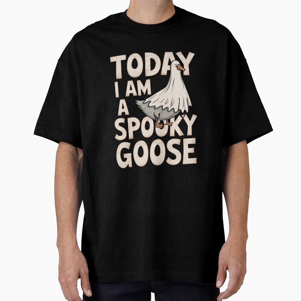 Halloween shopping Spooky goose by CandyVenom
