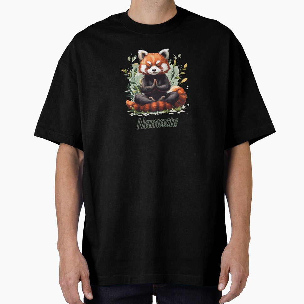 Namaste Red Panda by ArtWildCreate