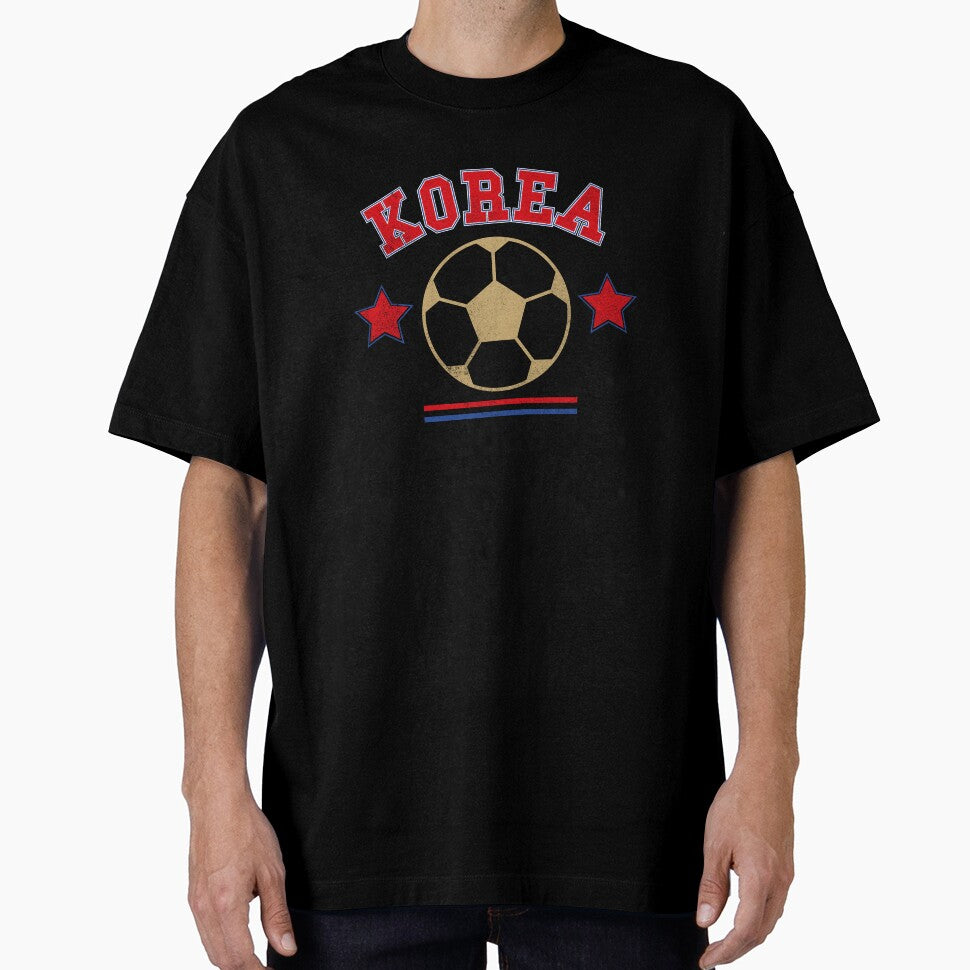 Korea 2026 — Vintage Soccer Tee by C & T ArtLab