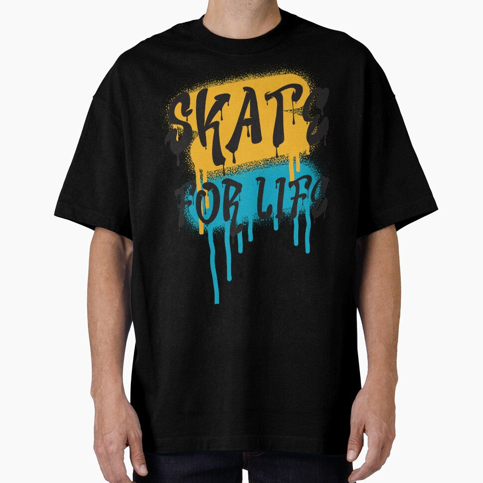 Skate For Life Graffiti Art Style Light by Windmill Wildflowers